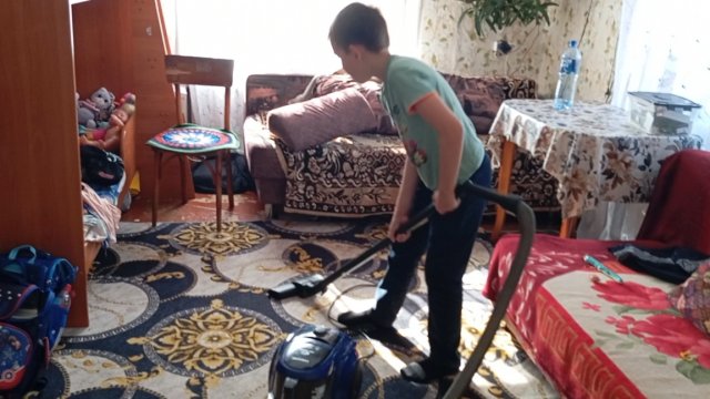 Будни нашей семьи.Воскресный день.