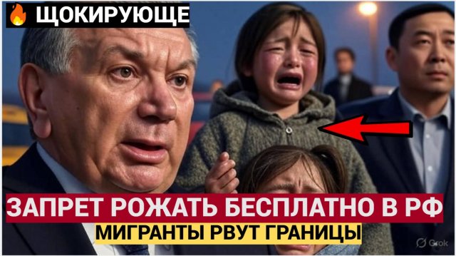 НАРОД В ШОКЕ! ПЛАТНЫЕ РОДЫ ВСЕМ МИГРАНТКАМ В РОССИИ! УЗБЕКИСТАН В ШОКЕ ОТ ЗАКОНОВ РФ
