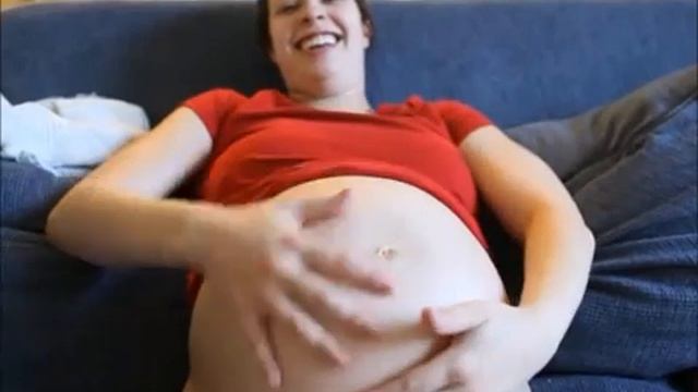 An Ode Aubrey -Footage of Her First Pregnancy_ Ultrasound_ Belly Shot_ and Prenatal Yoga