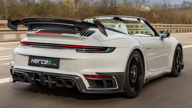 840-сильный MANSORY Porsche 992 Turbo вблизи!