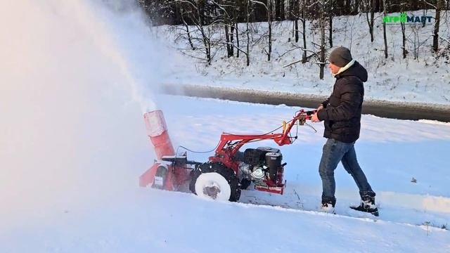 Снегоуборочная приставка к мотоблоку МТЗ - (Forza ПСУМБ)