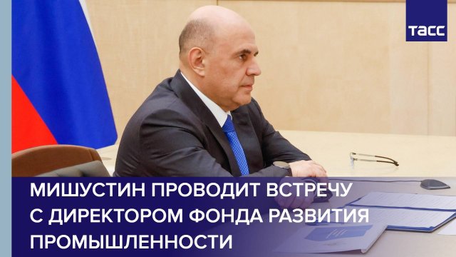 Мишустин проводит встречу с директором Фонда развития промышленности
