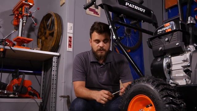 Как собрать снегоуборщик Patriot PRO 750 - КиТ системы