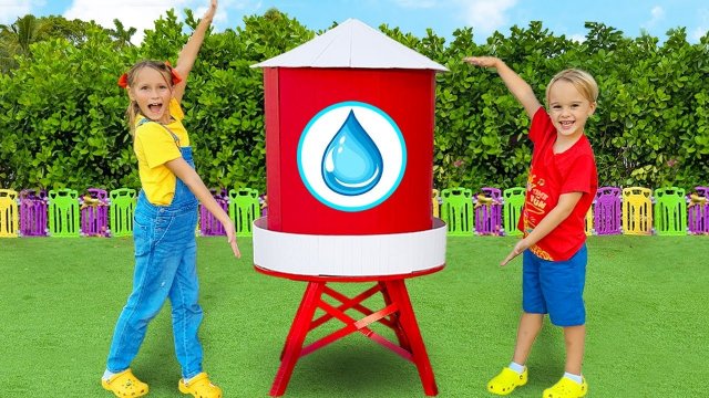 Дети учатся беречь воду и природные ресурсы! История от Влада и Ники!
