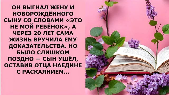Истории из жизни. ОН ВЫГНАЛ ЖЕНУ И НОВОРОЖДЁННОГО СЫНА Аудио рассказы, Жизненные истории слушать