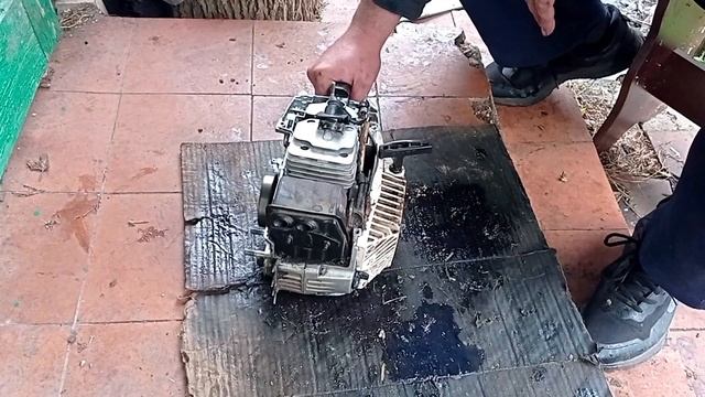 Ремонт "STIHL ms 362" Не заводится нестабильная работа бенз?
