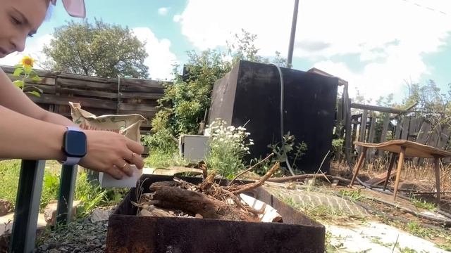 Моя заброшенная дача. Дача своими руками. Жарим шашлык