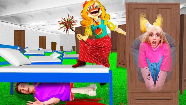 Прятки в шкафах и под кроватями от МОНСТРОВ Челлендж!