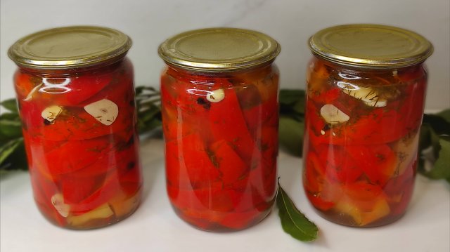 МАРИНОВАННЫЙ болгарский ПЕРЕЦ на зиму! Заготовка на ЗИМУ!