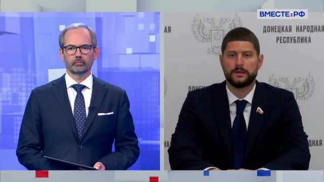 Донбасс отметил 82-ую годовщину освобождения от фашизма. Александр Волошин