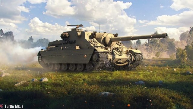Танки Блиц бой на пт 8 лвла Turtle MK 1 Tank Blitz отличный танк для мобильной версии игры,стрим