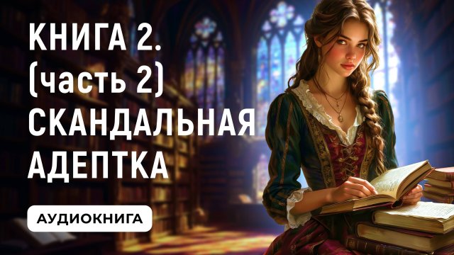 АУДИОКНИГА ПОЛНОСТЬЮ ✦ КНИГА 2. СКАНДАЛЬНАЯ АДЕПТКА (часть 2) ✦ ЛЮБОВНОЕ ФЭНТЕЗИ
