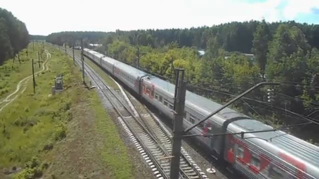 Пригородно-городская охота на поезда, на Кировском направлении 4.07.2021