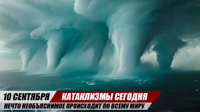 Новости Сегодня 10.09.2025 - ЧП, Катаклизмы, События Дня: Европа Шторм США Торнадо Корея Наводнение