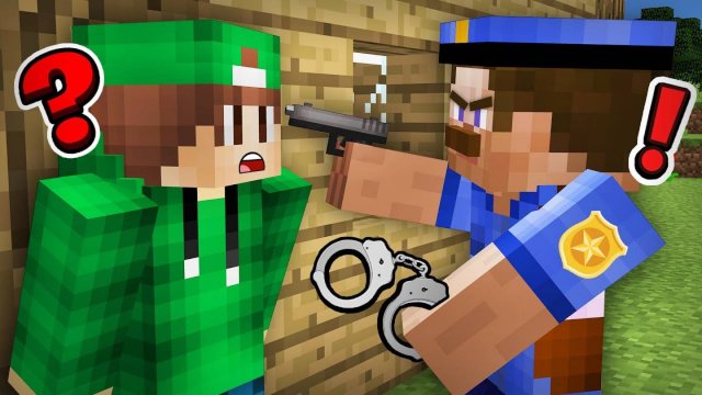 ЭТОТ ПОЛИЦЕЙСКИЙ ОБМАНУЛ МЕНЯ В МАЙНКРАФТ   Риколит Minecraft