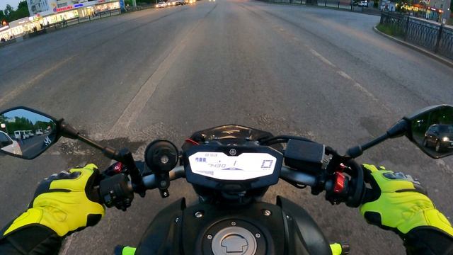 Yamaha MT-07 night (part 1)