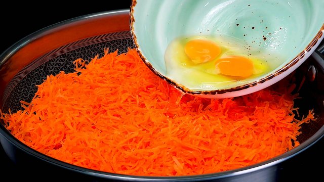 Простой рецепт из морковки, который вы еще не пробовали. Полезно и вкусно