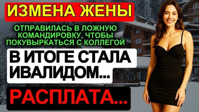 ОТПРАВИЛАСЬ В КОМАНДИРОВКУ, ЧТОБЫ ПОКУВЫРКАТЬСЯ С КОЛЛЕГОЙ. | Измена жены
