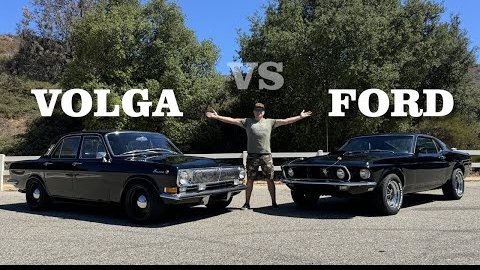 2JZ Volga против Mustang Mach 1