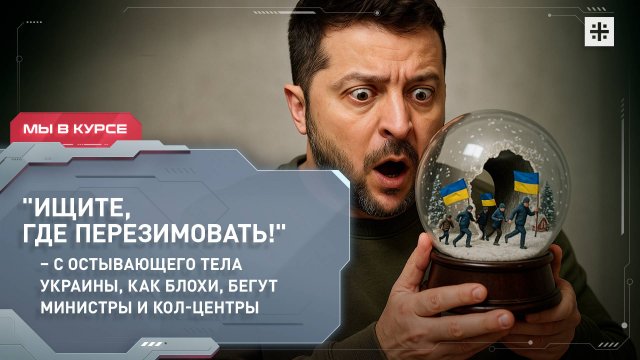 "Ищите, где перезимовать!" – с остывающего тела Украины, как блохи, бегут министры и кол-центры