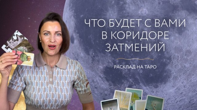 Что будет с вами в коридоре затмений? 🌒 Расклад на таро