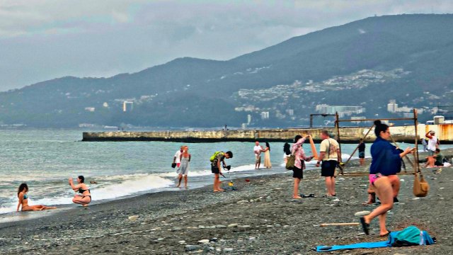 ✅️🌴9 СЕНТЯБРЯ В АДЛЕРЕ: +23°ТЕПЛА, ИДЕМ ОТ УЛ. КУЙБЫШЕВА К МОРЮ. КРАСИВЕЙШАЯ НАБЕРЕЖНАЯ АДЛЕРА