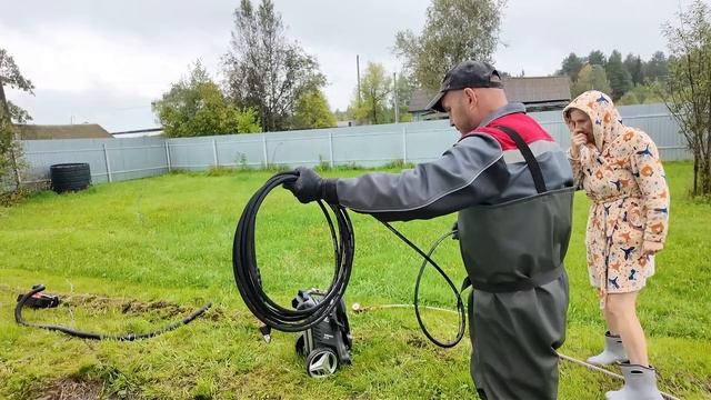 ПРОЧИЩАЮ КАНАЛИЗАЦИЮ МОЙКОЙ ВЫСОКОГО ДАВЛЕНИЯ — СМОТРИТЕ РЕЗУЛЬТАТ!