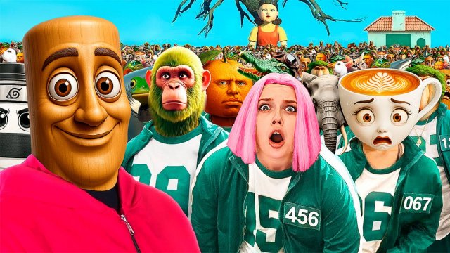 ИГРА В КАЛЬМАРА 4 с ITALIAN BRAINROT в Реальной Жизни!