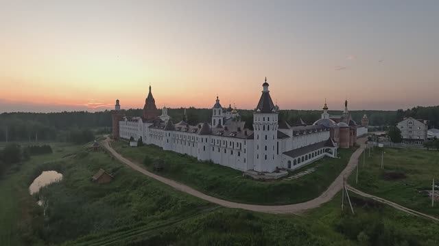 Николо-Сольбинский женский монастырь с высоты птичьего полёта