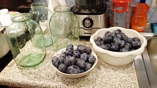 Вкусные сердечки на обед/Компот из сливы на зиму