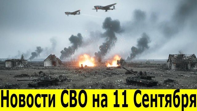 Новости СВО на 11 Сентября. Война на Украине. Сводка с фронта. Последние новости на 11.09.2025