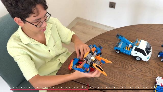 Тоботы 20 - за 10 минут. Новый челлендж. Трансформируем Тоботы Атлоны на время.