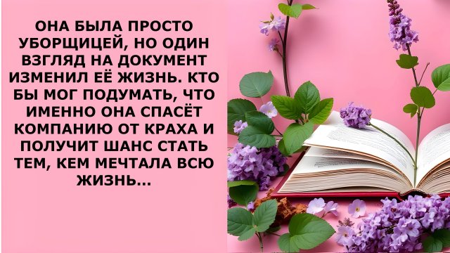 Истории из жизни. ОНА БЫЛА ПРОСТО УБОРЩИЦЕЙ Аудио рассказы, Жизненные истории слушать