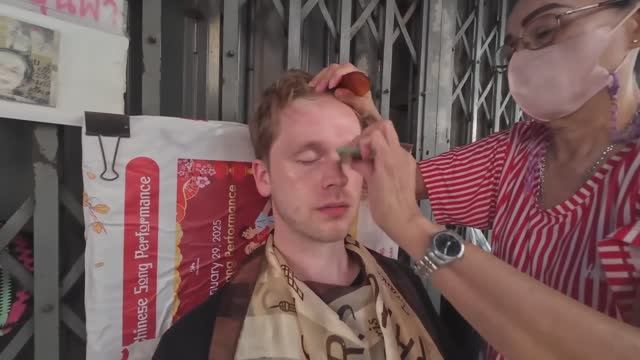 ТАЙСКИЙ УЛИЧНЫЙ МАССАЖ ДЛЯ РАССЛАБЛЕНИЯ КОТОРЫЙ ВЫ БУДЕТЕ ПЕРЕСМАТРИВАТЬ НЕ ОДИН РАЗ #asmr