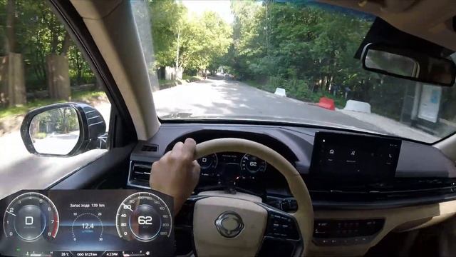 Kgm Rexton - разгон флагмана Ssangyong от 0 до 100