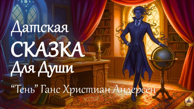 Г.Х. Андерсен "Тень"- Философская сказка о человеке и его тёмной стороне Авторская озвучка под дождь