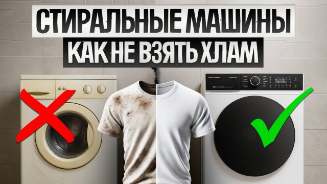 Как ОБМАНЫВАЮТ при выборе СТИРАЛЬНОЙ МАШИНЫ (2025) || Как выбрать стиральную машину?