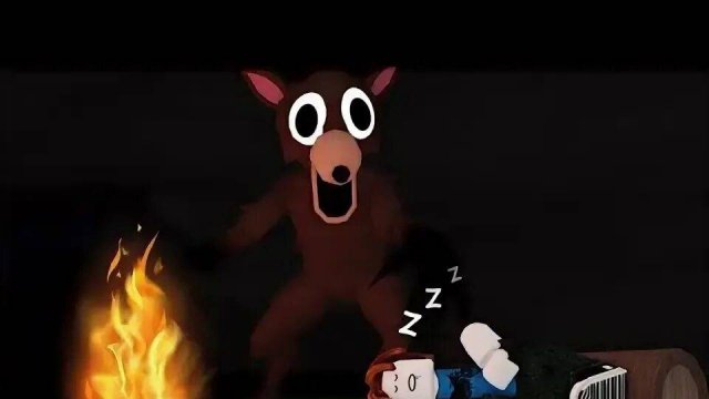 Играем с другом Димой в 99 ночей в Роблокс