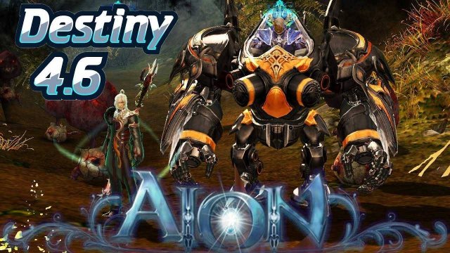 Играем за пилота, он-же ЖБ, он-же Консервная банка на сервере Aion - Destiny 4.6
