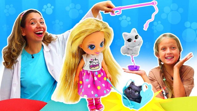 Приключения в Кошкином доме Dreameez: один из котят срочно нуждается в помощи! #игрушки #длядетей