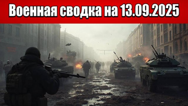 «ВС РФ громят центр Купянска, занимая периметр города!»: Военная сводка с фронта СВО на 13.09.2025