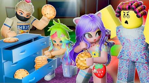 КРАДЁМ ПЕЧЕНЬКИ В БОЛЬШОМ ДОМЕ БАБУШКИ! Roblox STEAL COOKIES