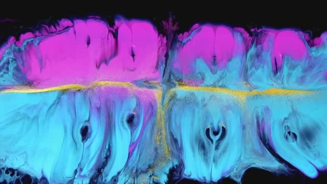 Фоновое видео Abstract Liquid в формате 4K (без звука) — Потрясающие визуальные эффекты заставки