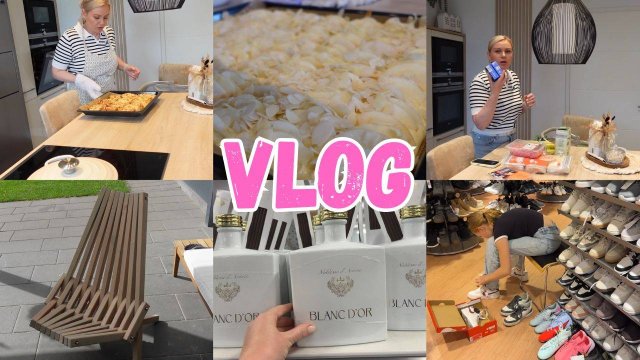 VLOG🇩🇪: НАГОТОВИЛА 😊🤤ОДИН СТУЛ ГОТОВ/ ПО МАГАЗИНАМ/ ЯБЛОЧНЫЙ ПИРОГ 🥧