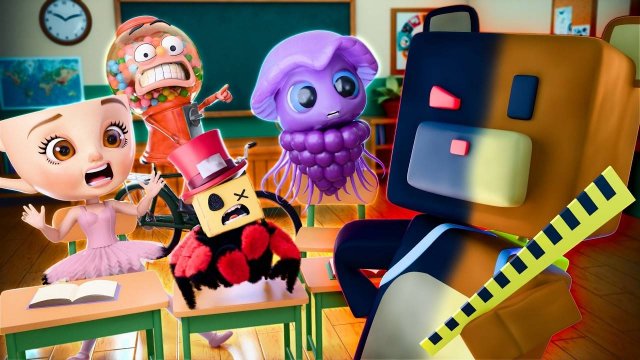 МЕДВЕДЬ БААРЕН НОВЫЙ УЧИТЕЛЬ! Super Bear Adventure анимации