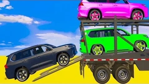 GTA V MODS-сказка с песнями и красочными моторами