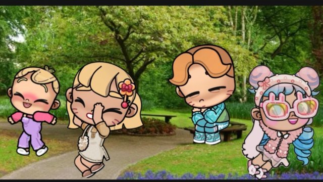Аватар Ворлд прогулка в парке 🌳🍦/ рутина семьи