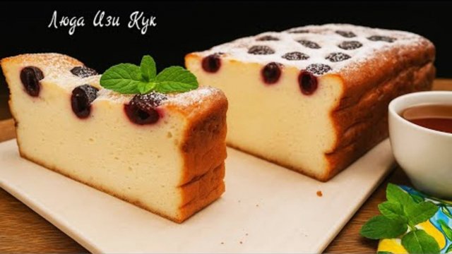 Идеальная творожная ЗАПЕКАНКА без муки с манкой вкус детства Творожный чизкейк Выпечка с творогом