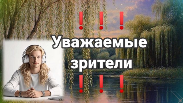Обращение к зрителям.