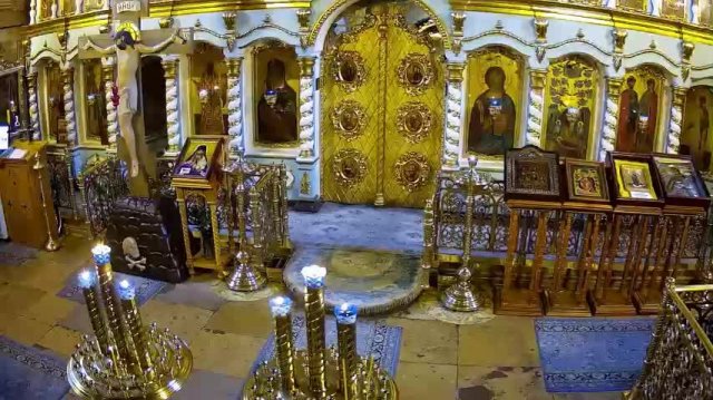 Положение честного Пояса Пресвятой Богородицы.Свт.Геннадия,Патриарха Цареградского. Утреня.Литургия